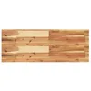 Image de vidaXL Étagère Flottante 100x30x4 cm Acacia Massif Finition à l'huile