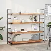 Image de vidaXL Étagères flottantes 3 pcs 120x40x4 cm acacia massif à l'huile