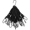 Image de vidaXL Cordon élastique avec Crochets 25 pcs 17 cm, Cordon élastique avec Crochet, Sangle élastique avec Crochet, Corde élastique