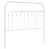 Image de vidaXL Tête de lit métal Blanc 100 cm, tête de lit en métal, tête de lit Haute, tête de lit pour lit Simple, tête de lit Blanche, tête de lit Simple