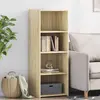 Image de vidaXL Buffet haut chêne sonoma 45x41x124 cm bois d'ingénierie