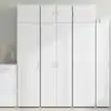 Image de vidaXL Armoire de rangement blanc 70x42,5x225 cm bois d'ingénierie