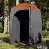 Image de vidaXL Tente de douche gris imperméable
