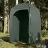 Image de vidaXL Tente de douche vert olive imperméable