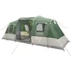Image de vidaXL Tente de Camping Tunnel 4 Personnes Vert imperméable, Tente, abri de Camping, abri de Jardin, Tente de Jardin, abri extérieur