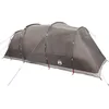 Image de vidaXL Tente familiale Tunnel 6 Personnes Marron imperméable