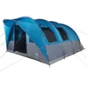 Image de vidaXL Tente de Camping Tunnel 5 Personnes Bleu imperméable, Tente, abri de Camping, abri de Jardin, Tente de Jardin, abri extérieur