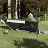 Image de vidaXL Tente familiale tipi 8 personnes vert imperméable