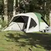 Image de vidaXL Tente familiale tunnel 6 personnes vert imperméable