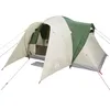 Image de vidaXL Tente familiale à dôme 6 Personnes Vert imperméable