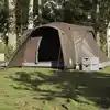 Image de vidaXL Tente familiale à dôme 6 personnes marron imperméable