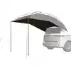 Image de vidaXL Tente de voiture gris et orange imperméable