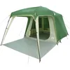 Image de vidaXL Tente de Camping avec dôme Porche 5 Personnes Vert imperméable