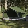 Image de vidaXL Tente de camping 2 personnes vert olive imperméable