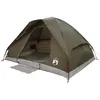 Image de vidaXL Tente de Camping à dôme 4 Personnes Marron imperméable, Tente, abri de Camping, abri de Jardin, Tente de Jardin, abri extérieur