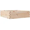 Image de vidaXL Jardinière 80x80x23 cm Bois de pin Massif, jardinière d'extérieur, bac à Fleurs, boîte à Plantes, jardinière de terrasse, jardinière d'herbes