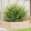 Image de vidaXL Jardinière 80x80x23 cm bois de pin massif