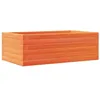Image de vidaXL Jardinière Cire Marron 70x40x23 cm Bois de pin Massif, jardinière d'extérieur, bac à Fleurs, boîte à Plantes, jardinière de terrasse