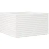Image de vidaXL Jardinière Blanc 80x80x45,5 cm Bois de pin Massif, jardinière d'extérieur, bac à Fleurs, boîte à Plantes, jardinière de terrasse