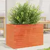 Image de vidaXL Jardinière cire marron 70x40x45,5 cm bois de pin massif