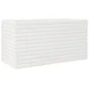 Image de vidaXL Jardinière Blanc 90x40x45,5 cm Bois de pin Massif