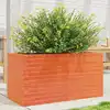 Image de vidaXL Jardinière cire marron 90x40x45,5 cm bois de pin massif