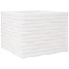 Image de vidaXL Jardinière Blanc 60x60x46 cm Bois de pin Massif, jardinière d'extérieur, bac à Fleurs, boîte à Plantes, jardinière de terrasse