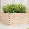 Image de vidaXL Jardinière 90x90x46 cm bois de pin massif
