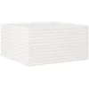 Image de vidaXL Jardinière Blanc 90x90x46 cm Bois de pin Massif, jardinière d'extérieur, bac à Fleurs, boîte à Plantes, jardinière de terrasse