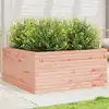 Image de vidaXL Jardinière 100x100x46 cm bois massif de douglas