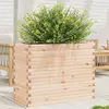 Image de vidaXL Jardinière 90x40x68,5 cm bois de pin massif
