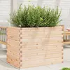 Image de vidaXL Jardinière 90x60x68,5 cm bois de pin massif