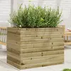 Image de vidaXL Jardinière 90x60x68,5 cm bois de pin imprégné