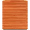 Image de vidaXL Jardinière cire marron 90x60x72,5 cm bois de pin massif