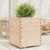 Image de vidaXL Jardinière 60x60x72 cm bois de pin massif