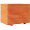 Image de vidaXL Jardinière Cire Marron 90x60x72 cm Bois de pin Massif, jardinière d'extérieur, bac à Fleurs, bac à tomates, jardinière de terrasse