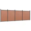 Image de vidaXL Panneau de clôture Marron 699x186 cm WPC, clôture de Jardin, clôture d’intimité, Panneau de clôture en WPC, barrière de Jardin, Mur de clôture