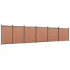 Image de vidaXL Panneau de clôture Marron 1045x186 cm WPC, clôture de Jardin, clôture d’intimité, Panneau de clôture en WPC, barrière de Jardin, Mur de clôture