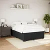 Image de vidaXL Cadre de lit sans Matelas Noir 160x200 cm Velours