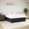 Image de vidaXL Cadre de lit sans matelas noir 200x200 cm velours