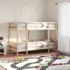 Image de vidaXL Lit superposé sans matelas 90x200 cm bois de pin massif
