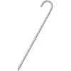 Image de vidaXL Piquets de Tente 6 pcs 41,5 cm Ø12 mm Acier galvanisé