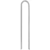 Image de vidaXL Piquets de Tente 12 pcs en Forme de U 30cm Ø7mm Acier galvanisé, Piquet de Sol, ancrage au Sol, Piquet de Camping résistant, Piquet de Camping