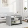 Image de vidaXL Table basse gris béton 80x50x50 cm bois d'ingénierie