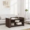 Image de vidaXL Table basse chêne marron 100x50x50 cm bois d'ingénierie