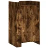 Image de vidaXL Buffet chêne fumé 45x35x75 cm Bois d'ingénierie