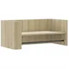 Image de vidaXL Étagère Murale chêne Sonoma 70,5x35x30,5 cm Bois d'ingénierie, étagère Murale Cube, Organisateur Cube, étagère Flottante, Rangement Cube
