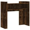 Image de vidaXL Table Console chêne fumé 100x35x90 cm Bois d'ingénierie, Bout de canapé, Table Console de Couloir, Table Console de Salon, Table de Couloir