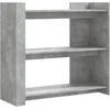 Image de Table console gris béton 100x35x90 cm bois d ingénierie