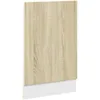Image de vidaXL Panneau de Lave-Vaisselle Chêne Sonoma 45 x 3 x 67 cm Bois d'ingénierie